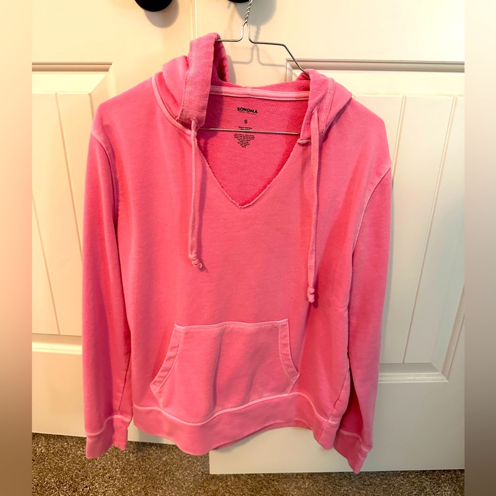 SONOMA pink sweatshirt. Size S